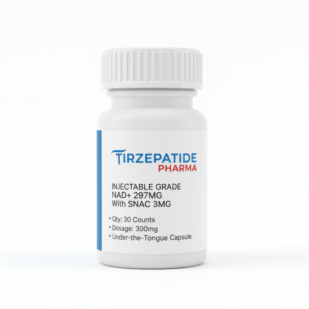 Lyophilized NAD+ Capsules 300mg 24-Pack