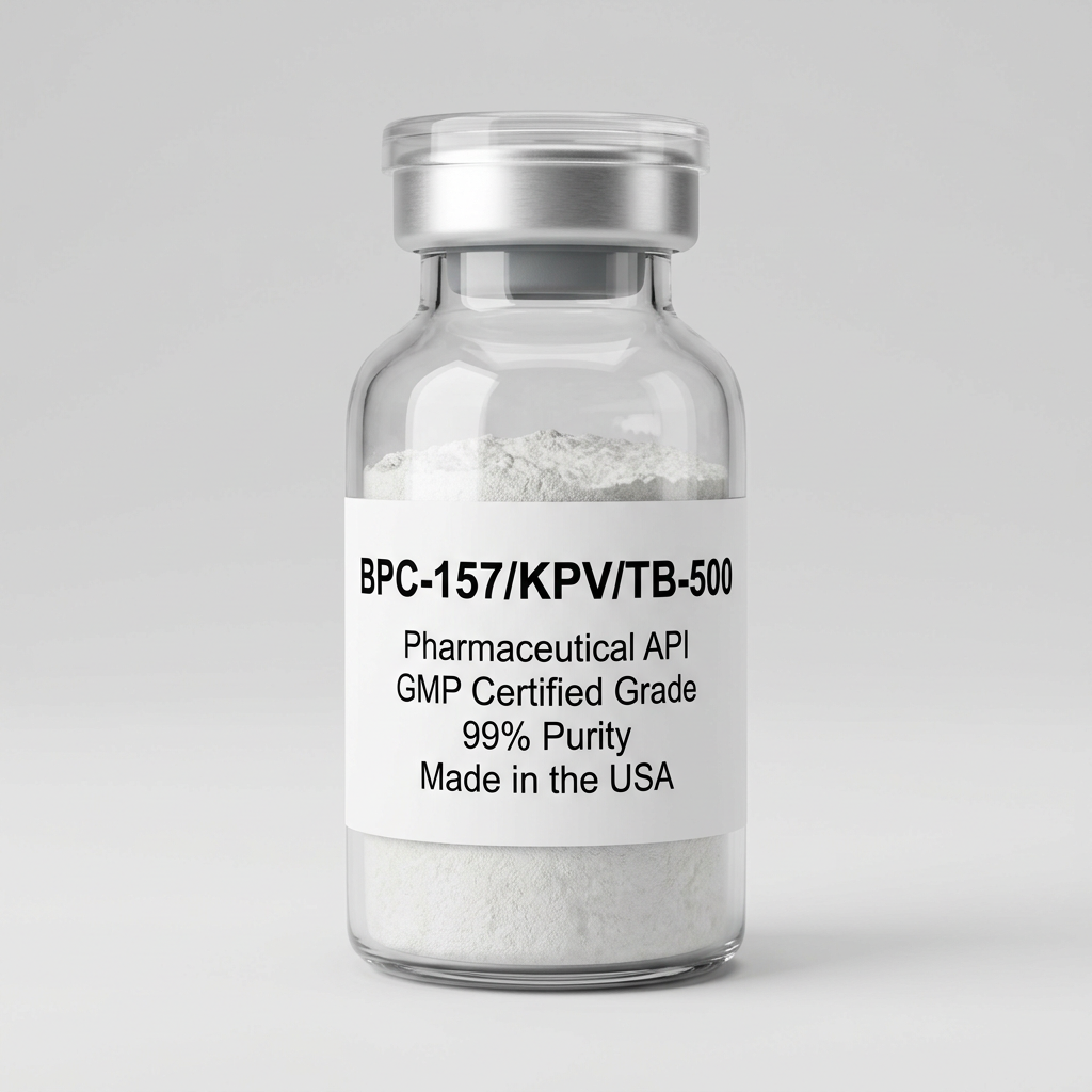 Private label KPV, BPC-157, and TB-500 Peptide Blend – Pharmaceutical Grade (GMP)