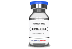 FDA registered Liraglutide peptide vial with Vitamin B12 by Tirzepatide Pharma for peptide manufacturing