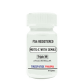 MOTS-C with Semax peptide supplement bottle with Vitamin B12, FDA registered by Tirzepatide Pharma