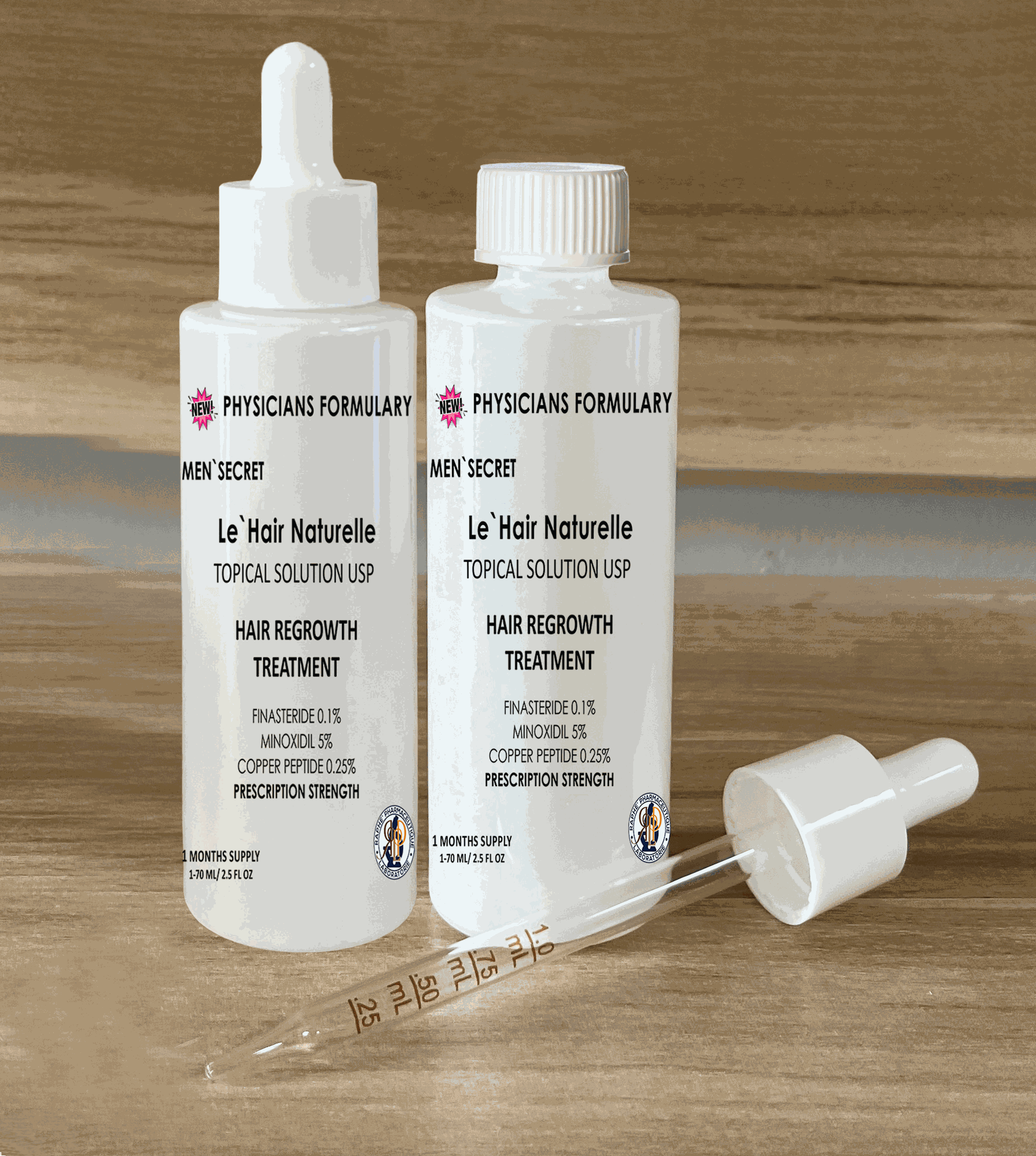 Physicians Formulary MenSecret Copper Peptide Emergency Hair Restoration Solution  2-Packs 250 Packs Wholesale