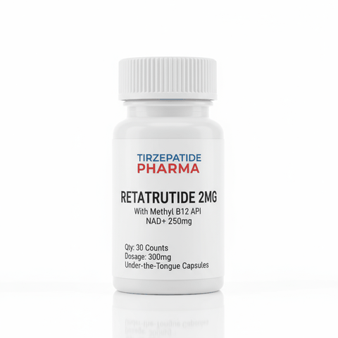 Retatrutide 2mg With Methyl B12 API 2-Pack Captides Wholesale