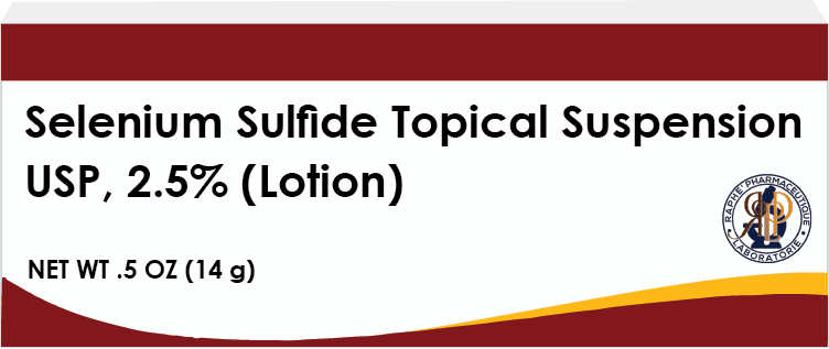 Selenium Sulfide Topical Suspension USP 2.5% lotion 14g bottle by pharmaceutical manufacturer