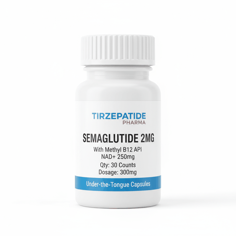 Semaglutide 2mg Captides with Methyl B12 1000mcg 2-Pack Wholesale