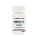 FDA registered Sermorelin Peptide Triple XR bottle with Vitamin B12 by Tirzepatide Pharma