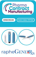Sermorelin 40mg injectable peptide for research promoting muscle growth and recovery