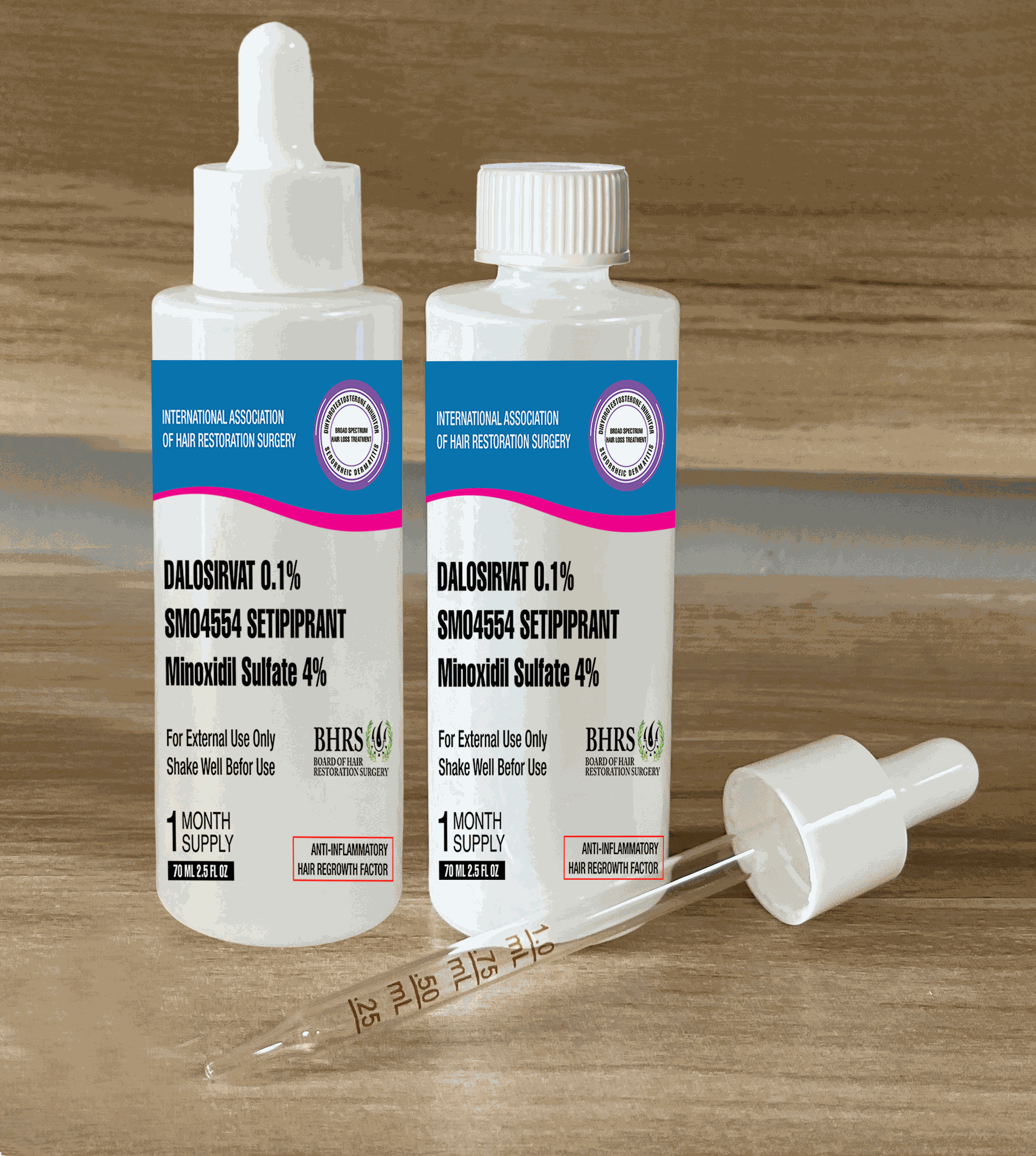 Wholesale New Research Hair Product DALOSIRVAT, SM04554, and SETIPIPRANT  250 Packs