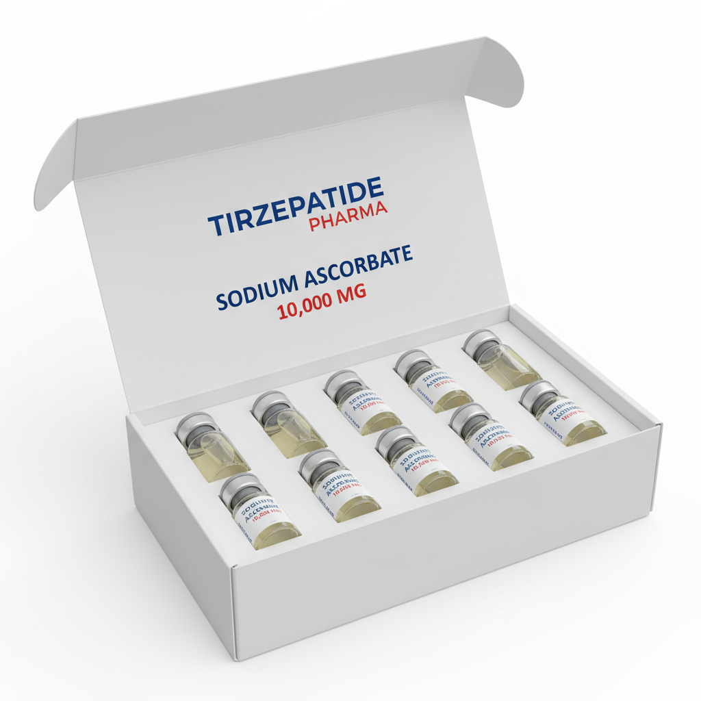 Active NAD+ Sodium Ascobate and Inositol 100% Purified Solution 5ml Per Vial