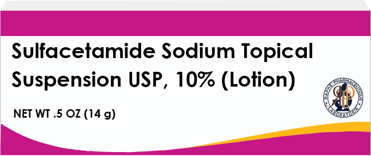 Sulfacetamide sodium topical suspension 10% lotion 14g tube