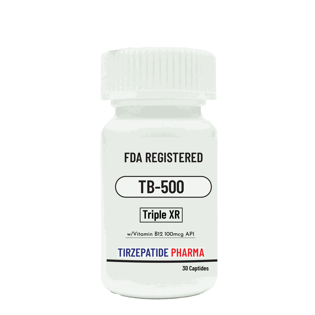 Thymosine TB-500 FDA registered supplement with Vitamin B12 by Tirzepatide Pharma