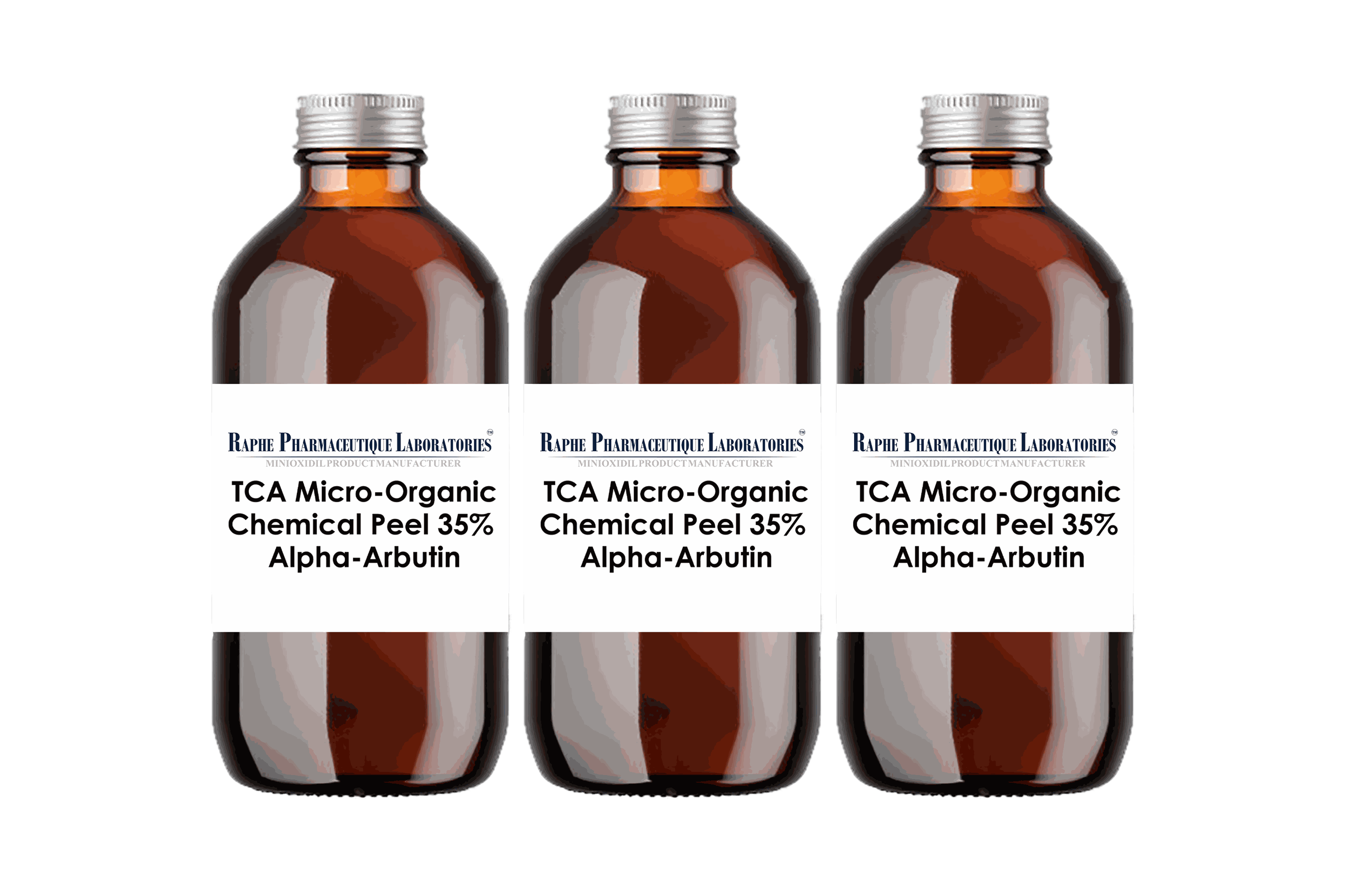 Wholesale TCA medical spa chemical peel 45% in 4oz amber bottles for skin renewal and exfoliation