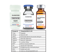 Tirzepatide with Vitamin B12