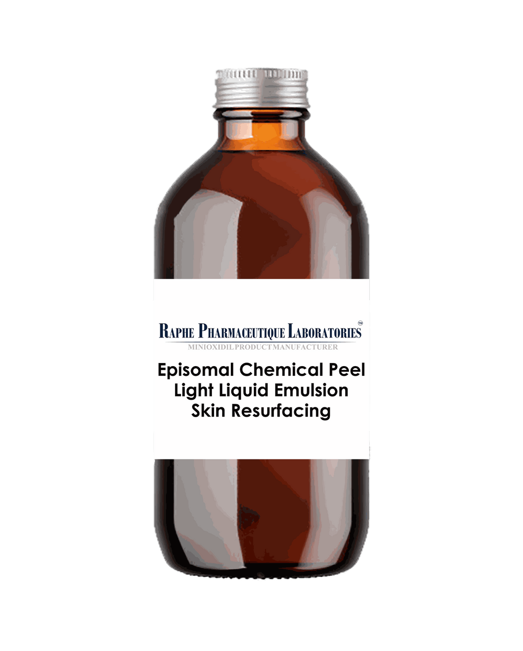 Spa Treatment Episomal Peel professional skin resurfacing chemical peel 40% concentration in amber bottle