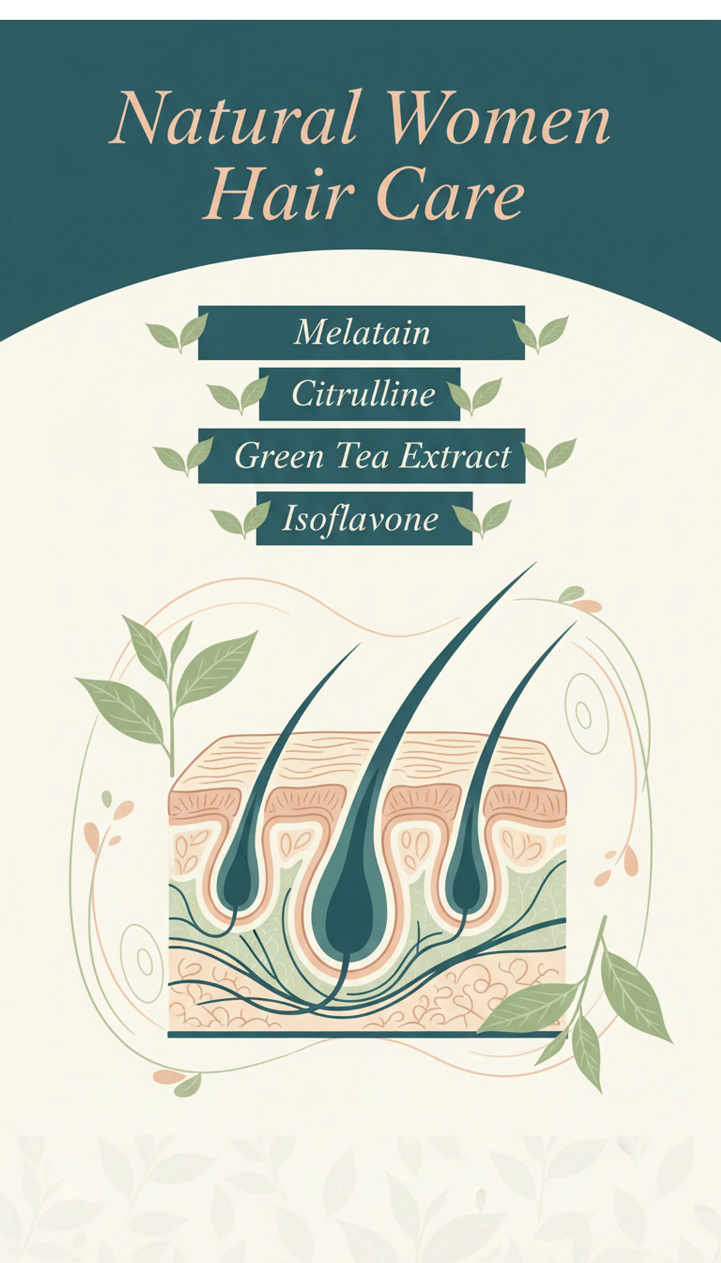 Best Hair Loss Product For Women with Biotin 5% and Minerals 250 pks 2-60ml 2 Months Supply