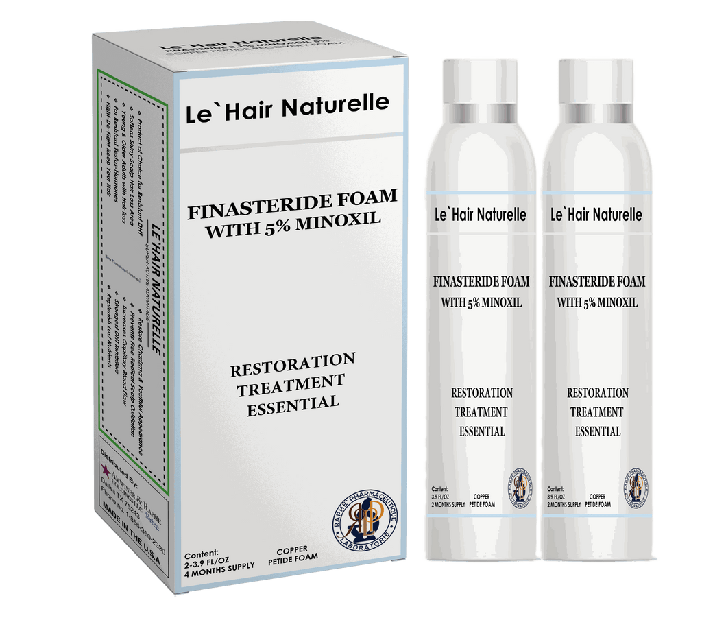 Wholesale 250 Packs of Natural Hair Recovery Foam Maximum Strength High Potency 200-Day Supply Per Pack