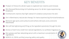 Provitamin B5 Antioxidant Collagen High Potency Face Treatment Serum A Packs of 2-70 ml