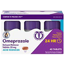 Contract manufactured Bulk Omeprazole 40mg Extra Mini Purple Capsules