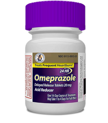 Contract manufactured Bulk Omeprazole 40mg Extra Mini Purple Capsules
