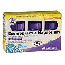 Contract manufactured Bulk Omeprazole 40mg Extra Mini Purple Capsules