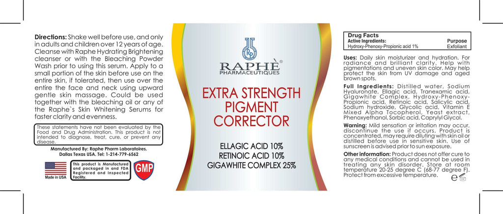 Wholesale lot of 100 Units Pigment Corrector Extra Strength 60 ml