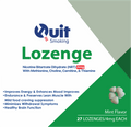 NRT Active Lozenges with Methionine, Choline, Carnitine, Thiamine, 4mg nicotine, mint flavor, 27 count for smoking cessation and energy boost