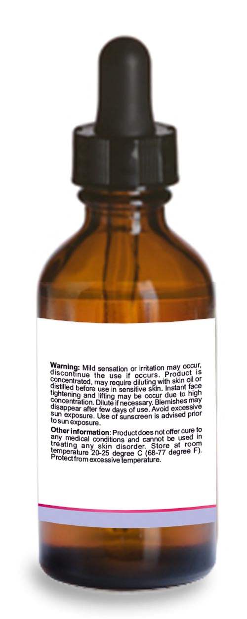 Skin Renewal ClairDerm Vitamin C serum amber dropper bottle with anti-aging and skin contouring formula