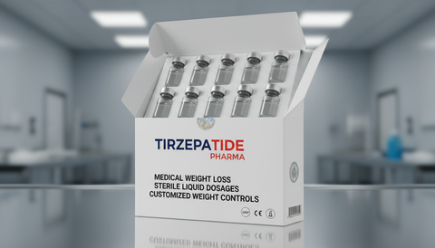 Medical Grade Weight Management Sterile GLP-1 Vials White Label