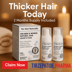 White Label Organic hair Loss treatment foam-24-50ml Pack