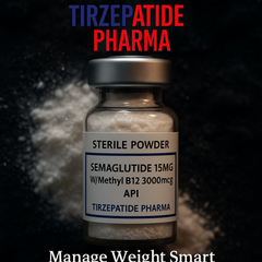 Semaglutide 15mg with B12-3000mcg Sterile Powder 4-Pack