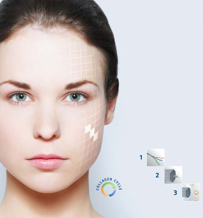 Anti aging peptide serum for chin and neck lifting with acetyl hexapeptide and collagen boost