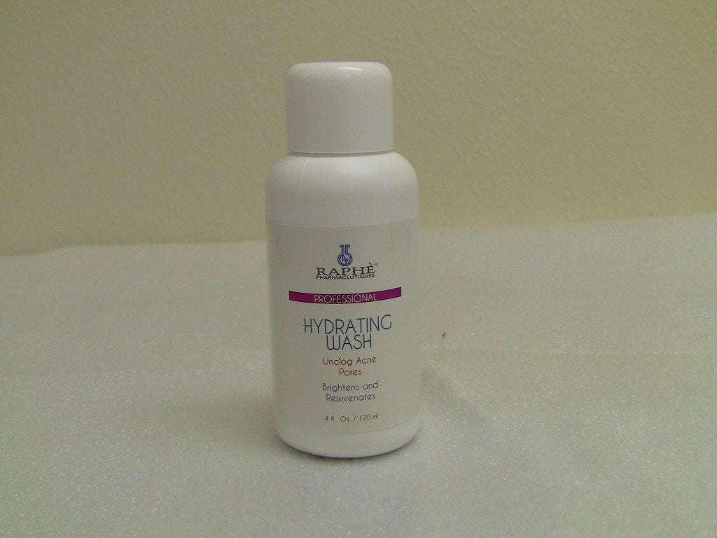 Hydrating facial wash bottle for deep pore cleansing and acne unclogging