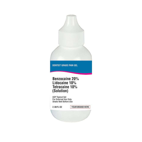 Benzocaine Lidocaine Tetracaine Pain Relief Gel 60ml Plus 10 Sachets Of Pain Relief Patches