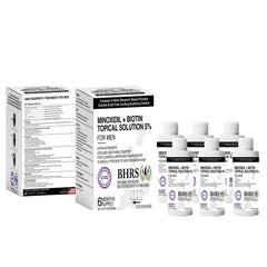 Minoxidil + Biotin Topical Solution 5% For Men