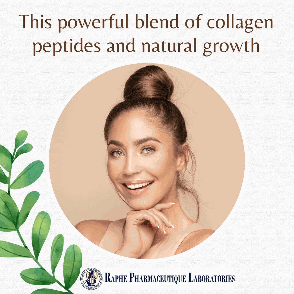 Hydrolyzed Nano-Collagen Peptide serum promoting youthful skin with collagen synthesis and wrinkle reduction