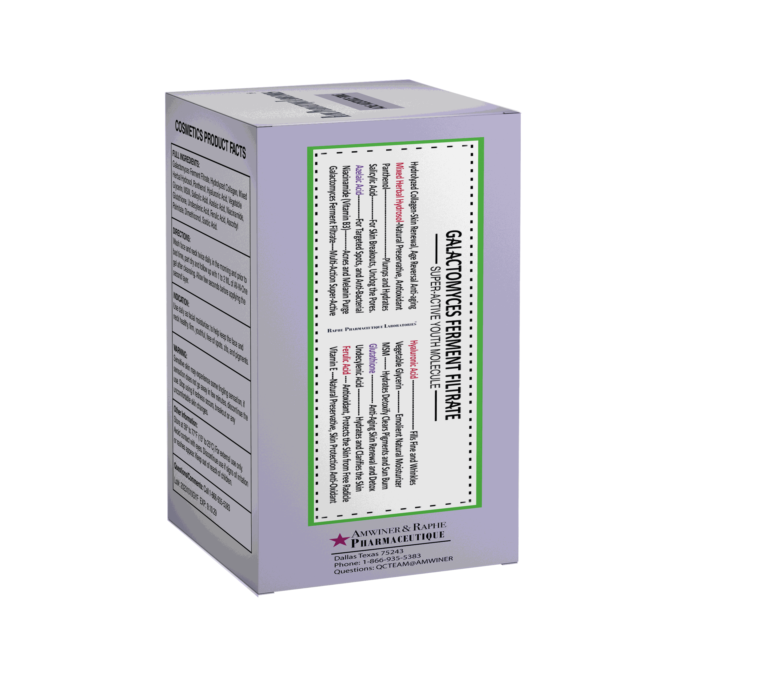 2 in 1 Antioxidant Moisturizer Spots Remover Firm and Lift Serum A Pack of 2