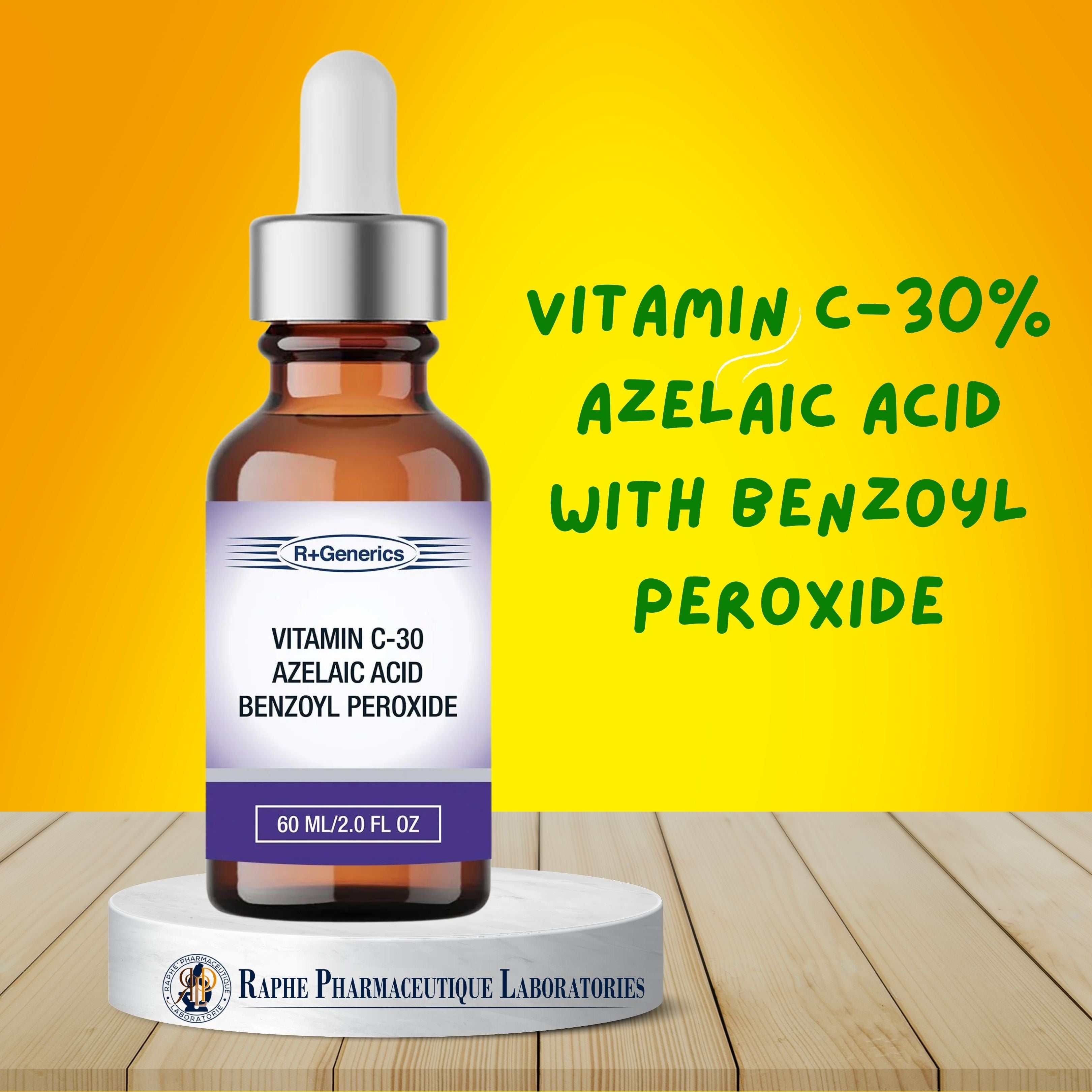 Vitamin C-30% Azelaic Acid with Benzoyl Peroxide Wholesale 15,000