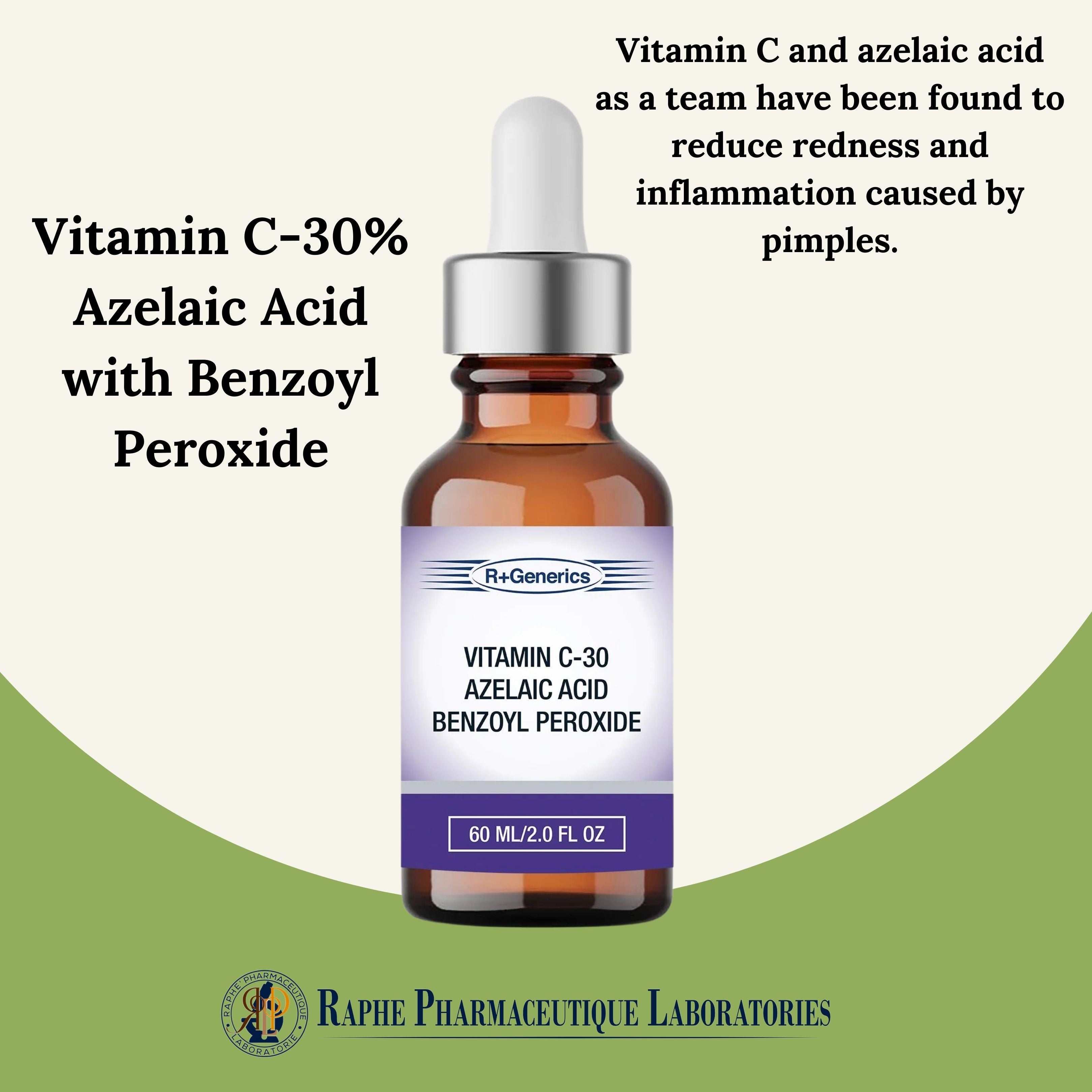 Vitamin C-30% Azelaic Acid with Benzoyl Peroxide Wholesale 15,000