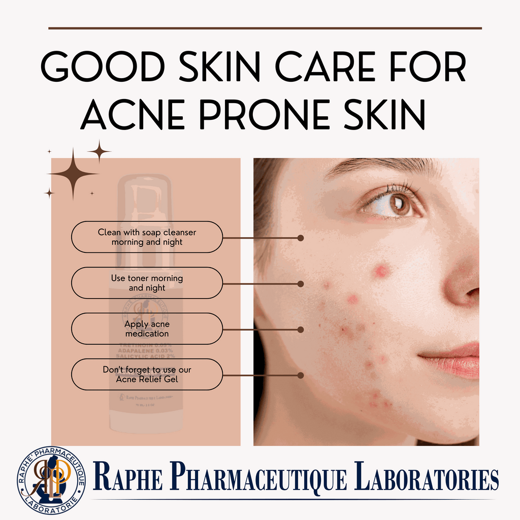 Tretinoin 0.05% Adapalene 0.03% and Salicylic acid 2% Acne Relief Gel