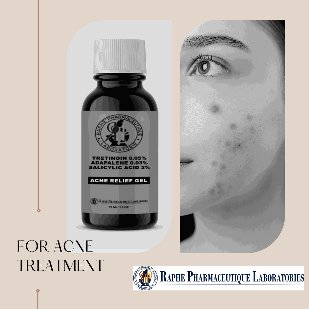 Tretinoin 0.05% Adapalene 0.03% and Salicylic acid 2% Acne Relief Gel